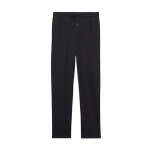 REISS Gerrard Stretch-Piqué Drawstring Trousers